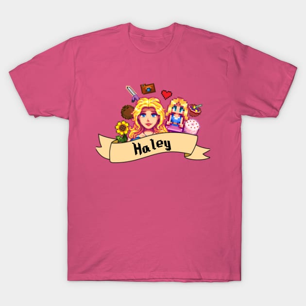 Haley Stardew Valley T-Shirt by LavenderLilypad